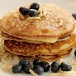 blueberry-almond-pancakes
